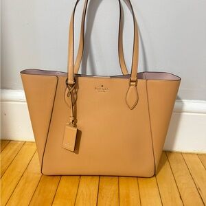 Kate Spade Light Brown Tote Bag